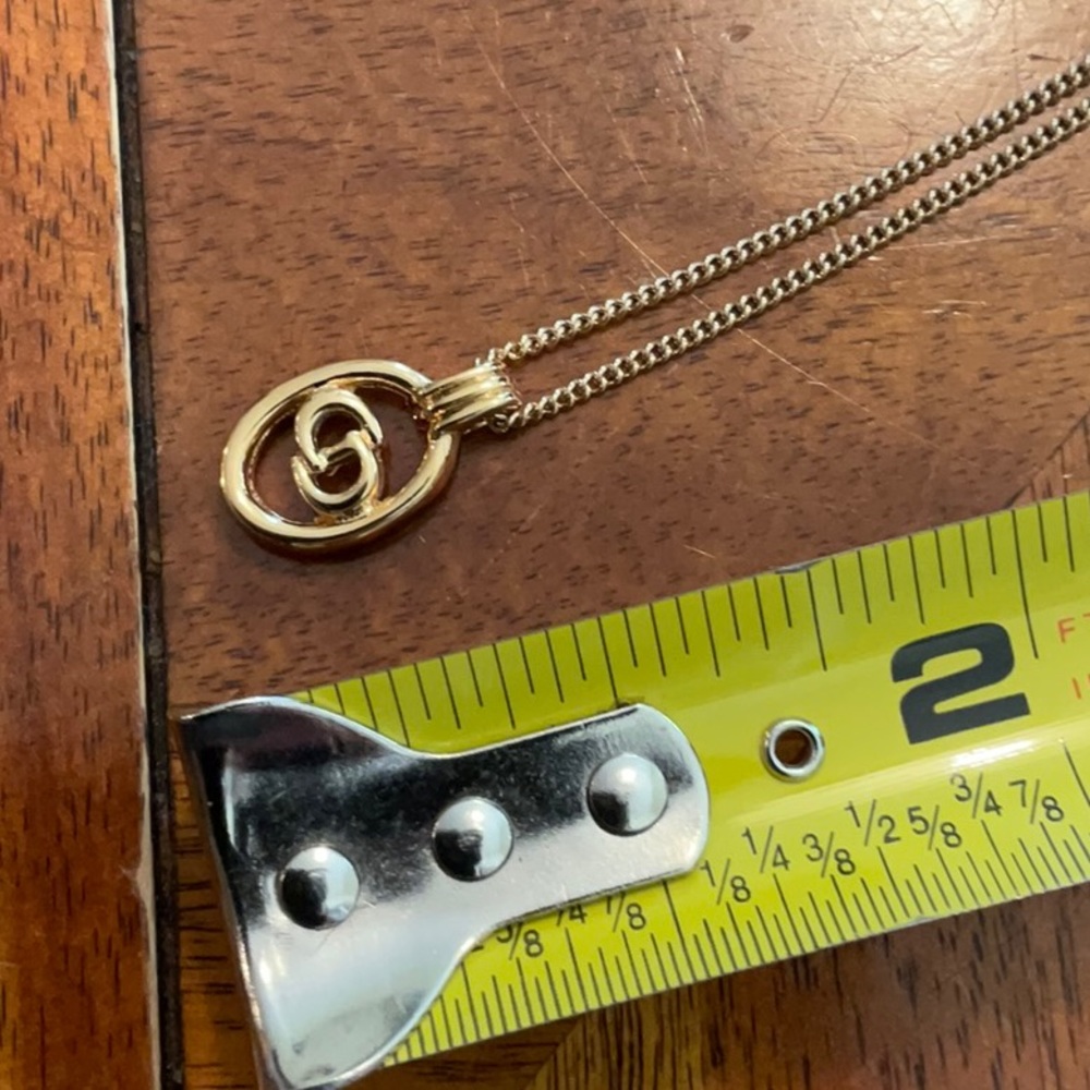Christian Dior logo necklace gold - Picture 7 of 7